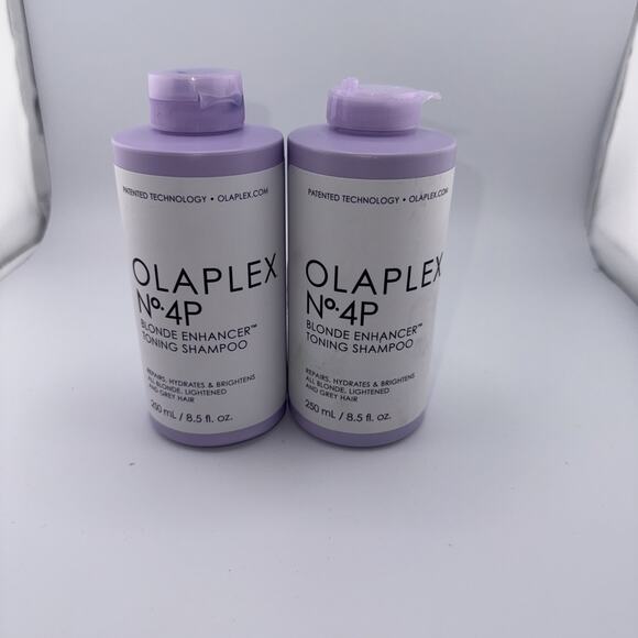 2x Olaplex No. 4P Blonde Enhancer Toning Purple Shampoo 8.5 oz (2 pack) Damaged - Picture 1 of 4